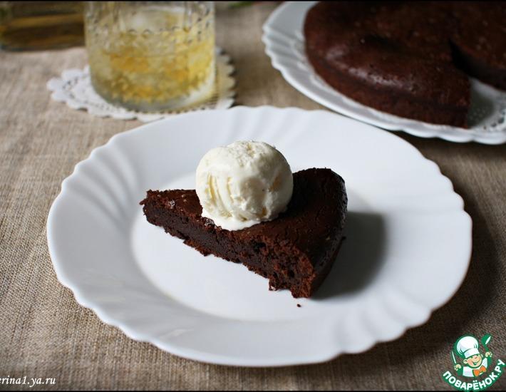 Рецепт: Влажный шоколадный пирог с виски