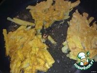 Мидии в сливочном соусе и курица в сливочном соусе на картофеле пай ингредиенты