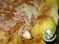 Отбивная говядина с картофелем в духовке ингредиенты