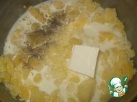 Картофельно-шпинатный гратен под соусом бешамель ингредиенты