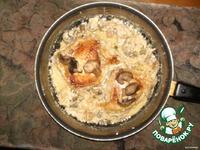Курица с грибами и сливками ингредиенты