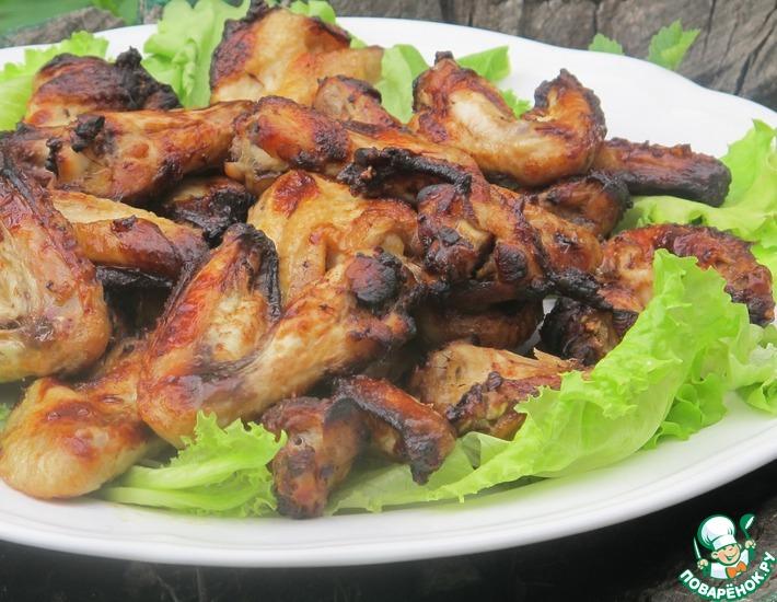 Рецепт: Китайские куриные крылышки