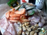 Соте из морепродуктов и рыбы ингредиенты