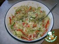 Простецкий овощной салат ингредиенты