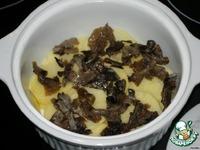 Картофель с опятами в сливках под сырной корочкой ингредиенты