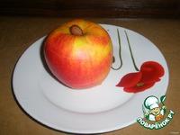 Печеное яблоко Здоровый десерт ингредиенты