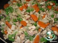 Вегетарианский овощной суп с грибами ингредиенты
