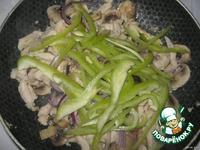 Нежная куриная грудка с шампиньонами и овощами ингредиенты