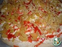 Пицца с творогом и двумя видами сыра ингредиенты