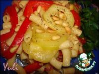 Макароны с овощами и кедровыми орешками ингредиенты