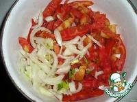 Салат с помидорами и кабачком ингредиенты