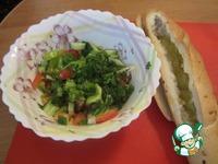 Французский деревенский сэндвич с кисло-сладким соусом ингредиенты