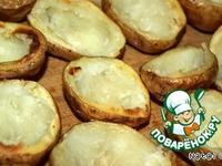 Печеный картофель фаршированый грибами ингредиенты