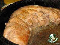 Мясо в тесте на грибной подушке ингредиенты