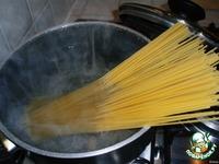 Спагетти с хвостами креветок ингредиенты