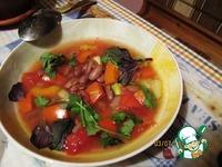Греческий фасолевый суп Фасолада ингредиенты