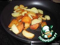 Жареный картофель с сосисками ингредиенты