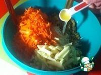 Салат из капусты с яблоками, морковью и изюмом ингредиенты