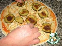 Пицца с баклажанами и кальмарами ингредиенты