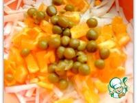 Витаминный салат под клюквой ингредиенты