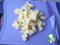 Блинчики, фаршированные сыром бри и яблоками ингредиенты