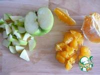 Салат из яблок и апельсинов с орехами ингредиенты