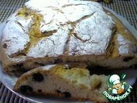Хлеб домашний с маслинами и чесноком ингредиенты
