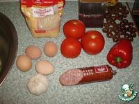 Салат с ветчиной и помидорами ингредиенты