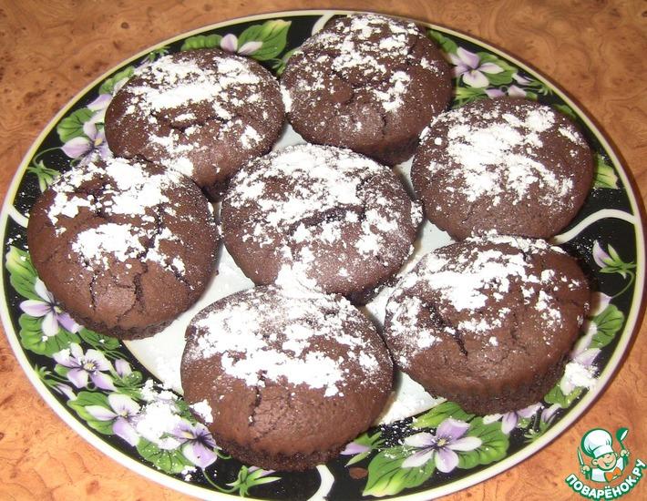 Рецепт: Шоколадные мини-суфле