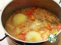 Тыквенно-морковный суп с яблоком и чечевицей ингредиенты