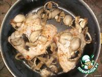 Курица с грибами и сливками ингредиенты