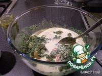 Зеленая лазанья с креветками с соусом песто ингредиенты