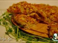 Слоeный пирог с курицей, сельдереем и арахисом "Звeздный час" ингредиенты