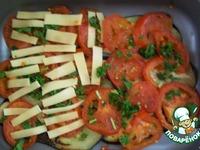 Запеченные баклажаны и помидоры Овощная пора ингредиенты