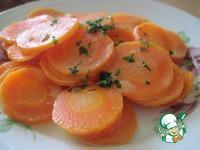 Тушеная морковь ингредиенты