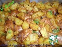 Курица с картофелем в духовке ингредиенты