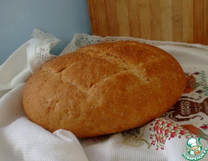 Рецепт: Хлеб пшенично-ржаной от Ришара Бертине