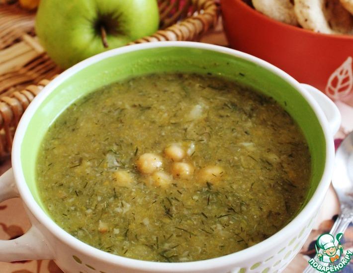 Рецепт: Нутовый суп с репой и тыквой