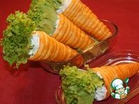 Закусочное пирожное Морковка с кремом аля дзадзики (цацики) ингредиенты