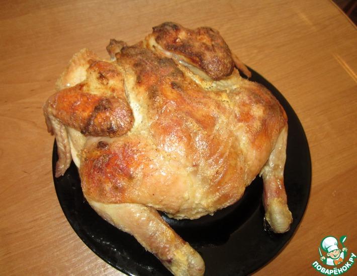 Рецепт: Курица, запеченная в духовке