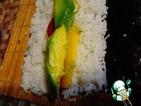 Японские роллы с овощами ингредиенты