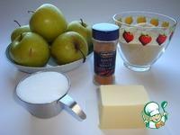 Сконский яблочный пирог на сухарях ингредиенты