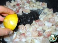 Рыбно-грибное сердце с рисом и креветками ингредиенты