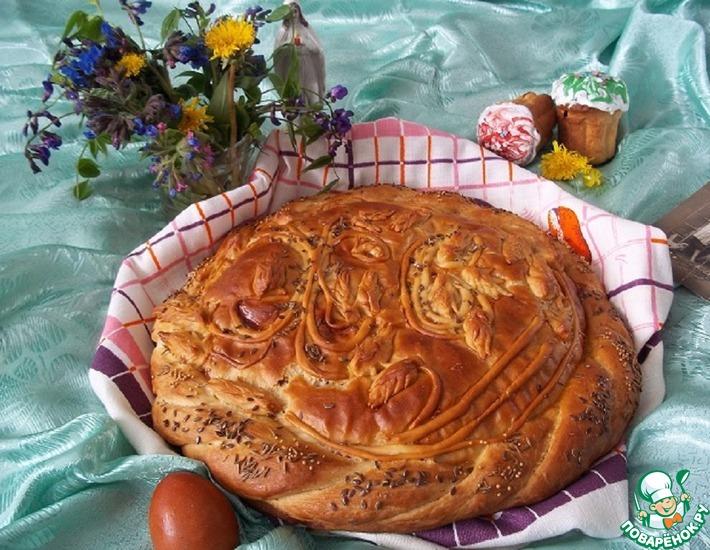 Рецепт: Хлеб Монастырская трапеза