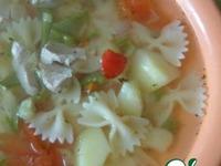 Суп с овощами и макаронами ингредиенты