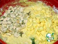 Закусочные маффины с сыром и курицей ингредиенты