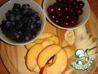 Мороженое с фруктами и ягодами фламбе ингредиенты