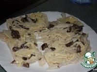 Крокеты из макарон с грибами и сыром ингредиенты