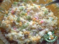 Крабовый салат Солянка вкусностей ингредиенты