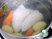 Сливочный суп с курицей и овощами ингредиенты